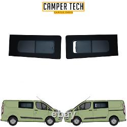 Ford Transit Custom SLIDING OPENING Windows with Bonding Kit and U TRIM