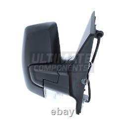 Ford Transit Custom Van 2012- Power Folding Wing Door Mirror Drivers Side Black