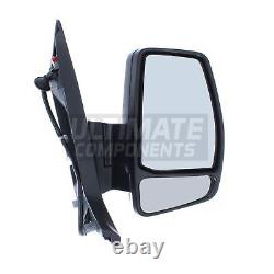 Ford Transit Custom Van 2012- Power Folding Wing Door Mirror Drivers Side Black