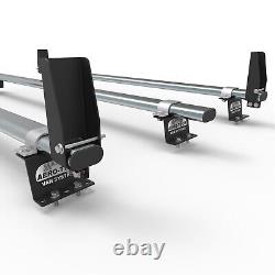 Ford Transit Custom roof rack bars with load stops and ladder clamps AT86LS+A1