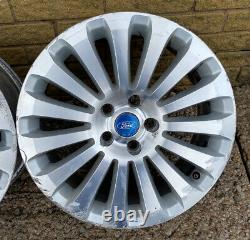 GENUINE OEM FORD MONDEO 17 5x108 ALLOY WHEELS X4 CONNECT FOCUS VOLVO