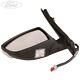 Genuine Ford C-max N/s Door Rear View Mirror Glass Less Blindspot 15-18 2063616
