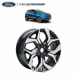 Genuine Ford EcoSport 18 Alloy Wheel 5 Spoke Absolute Black/Machined 2265014