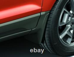 Genuine Ford EcoSport Front & Rear Mud Flaps Contoured 2013-Onwards