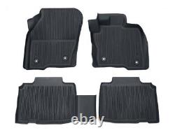 Genuine Ford Edge Front & Rear Rubber Car Floor Mats Kit With Logo 2017- 2183948