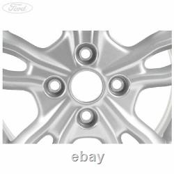 Genuine Ford Fiesta 15 Alloy Wheel 5x2 Spoke Design Sparkle Silver 2237371