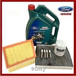 Genuine Ford Fiesta Mk7 1.25 Filter Service Kit Inc 5W20 Castrol Engine Oil