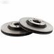 Genuine Ford Fiesta Mk7 St Front Vented Brake Discs 278mm 4 Stud 1751584