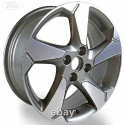 Genuine Ford Fiesta Mk8 17 Alloy Wheel 5 Spoke 7x17 Design Rough Metal 2246352