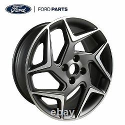 Genuine Ford Fiesta ST Mk8 18 Alloy Wheel 5x2 Spoke Magnetite Machined 2169247