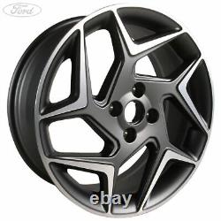 Genuine Ford Fiesta ST Mk8 18 Alloy Wheel 5x2 Spoke Magnetite Machined 2169247