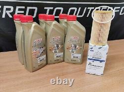 Genuine Ford Focus MK2 ST225 Engine Oil & Filter 2.5 Turbo Castrol Magnatec 0W40