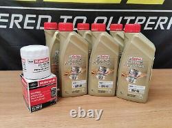 Genuine Ford Focus MK3 2.3 RS Engine Oil & Filter Castrol Edge Professional 0W40