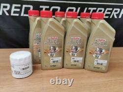 Genuine Ford Focus MK3 ST250 Engine Oil & Filter Castrol Edge Professional 0W40