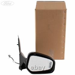 Genuine Ford Transit Courier O/S Door Rear View Mirror Housing Black 2041136