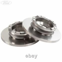 Genuine Ford Transit Mk8 Custom 2.2 TDCi Rear Solid Brake Discs 2014-19 2013002