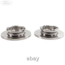 Genuine Ford Transit Mk8 Custom 2.2 TDCi Rear Solid Brake Discs 2014-19 2013002