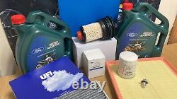 Genuine Ford + UFI Transit 2014 2.0L Ecoblue Full Service Kit Inc Oil