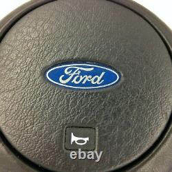 Genuine OEM Ford RS Sierra Sapphire Cosworth leather steering wheel. 15B