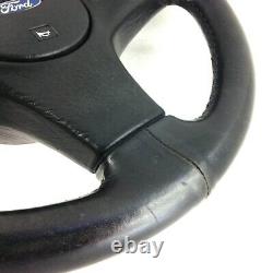 Genuine OEM Ford RS Sierra Sapphire Cosworth leather steering wheel. 15B