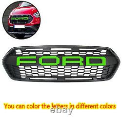 Grill For 2018-2023 Ford Transit Custom Grille Raptor Style Upgrade Mesh Black