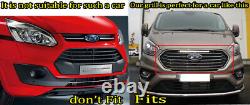 Grill For 2018-2023 Ford Transit Custom Grille Raptor Style Upgrade Mesh Black