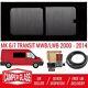 Mk6/7 Ford Transit Mwb/lwb Driver Sliding Privacy Window 2000-2014 & Fitting Kit