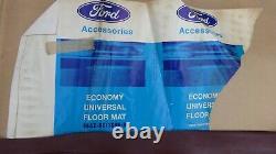 NOS 1966 Ford Galaxie FRONT RUBBER FLOOR MAT Original Accessory