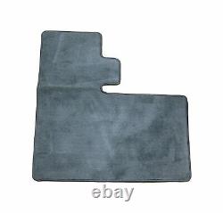 OEM Ford Custom Carpeted Floor Mat Fits Various Ford Models Grey 1-Piece