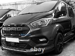 Raptor Style Front Grill For Ford Transit Custom 2018 2019 2020 2021 Matte Black