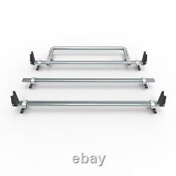 Transit Custom Van Roof Rack bars 3 bar + stops + rear roller guard AT86LS+A30