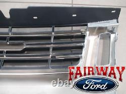 06 À 10 Explorer Eddie Bauer Edition Oem Genuine Ford Chrome Grille Grill Nouveau