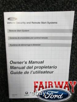 12 À 15 Focus Oem Genuine Ford Parts Remote Start Kit 2 Fobs Pas De Programmation