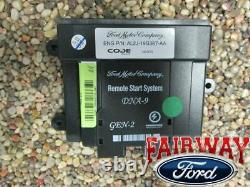 13 À Travers 16 Escape Oem Genuine Ford Parts Remote Start Kit 2 Fobs Pas De Programmation