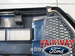 15 À 17 F-150 Oem Genuine Ford Moled Carbon Black Grille Grill Grill Avec Emblem New