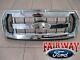 15 À 17 F-150 Oem Genuine Ford Parts Chrome Et Mesh Grille Grill Witho Camera