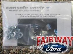 15 À 20 F-150 Oem D'origine Ford Security Vault Gun Safe Avec Flowthru Console