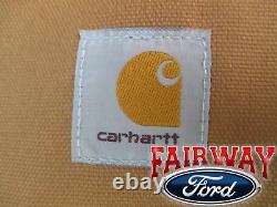 15 À 20 F-150 Oem Genuine Ford Carhartt Front Captain Siège Couvre Brown