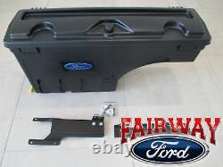 15 À 20 Ford F-150 Oem Véritable Ford Verrouillable Pivot De Rangement Boîte De Lit De Conducteur