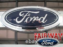 15 À Travers 17 F-150 Oem Genuine Ford Chrome Et Mesh Grille Grill Avec Emblem New