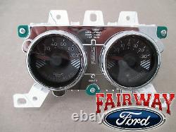 15 À Travers 17 Mustang Oem Authentique Ford Boost & Oil Pressure Gauge Dash Cluster Pod