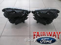 15 Thru 17 F-150 Oem Véritable Ford Black Special Edition Projecteurs XL Xlt Pair