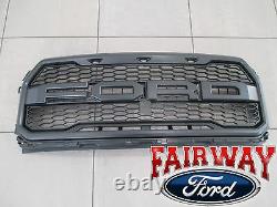 17 À 18 F-150 Svt Raptor Oem D'origine Ford Grille Complète Avec Des Lumières Nouveau