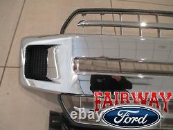 18 À Travers 20 F-150 Oem Genuine Ford Chrome & Mesh Grille Grille Xlt