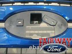 18 Thru 20 F-150 Oem Véritable Ford N6 Éclair Bleu Et Grille Noire Nouveau