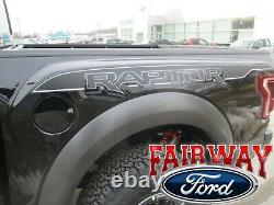 19 Thu 20 F-150 Raptor Oem Véritable Ford Bedside Emblems Decals Paire De 2