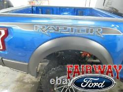 19 Thu 20 F-150 Raptor Oem Véritable Ford Bedside Emblems Decals Paire De 2