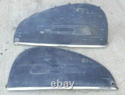 1939 1940 1941 Lincoln Zephyr Rear Fender Skirts Paire D'origine Accessoire