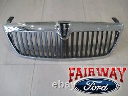 2003 & 2004 Lincoln Navigator Oem Genuine Ford Chrome Grill Grille Withemblem Nouveau