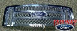2009-2014 F-150 Oem D'origine Ford Pièces Grille En Chrome Withemblem Nouveau